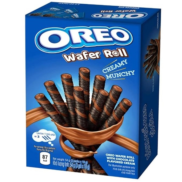 Oreo Roletti 54g csokis ostyarúd