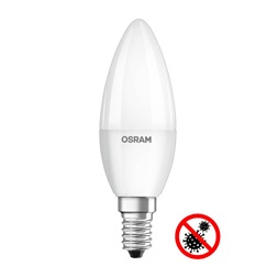 Osram B40/5,5W/470lm/4000K/E14 antibakteriális LED gyertya izzó