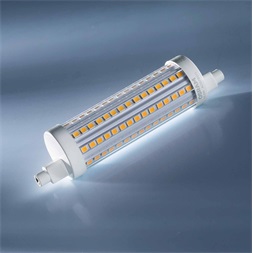 Osram Star műanyag búra/12,5W/1521lm/2700K/R7s LED ceruza