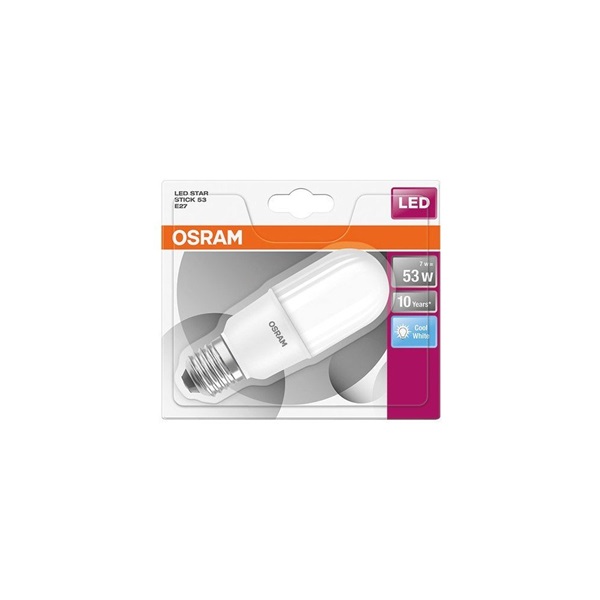 OSRAM LED STAR CL STICK FR 60 8W/840 E27 LED fényforrás