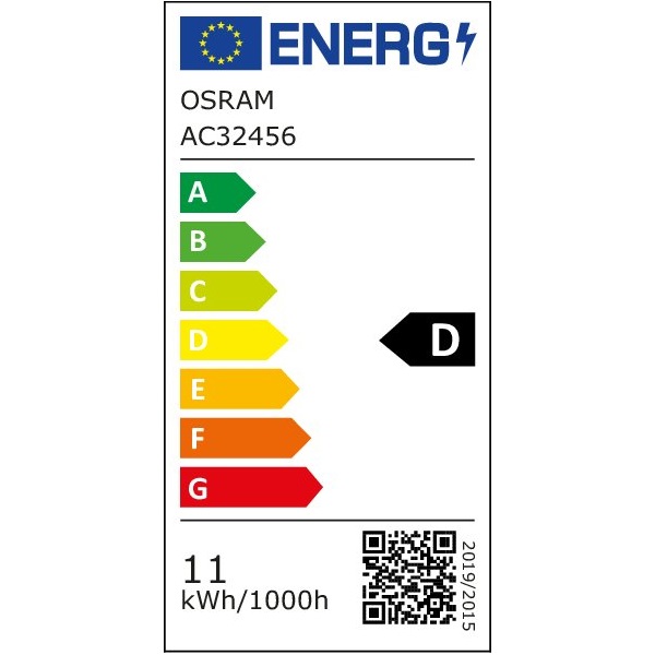 Osram Star átlátszó üveg búra/11W/1521lm/2700K/E27 LED körte izzó