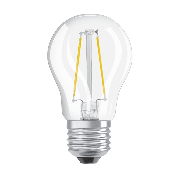 Osram Star átlátszó üveg búra/4W/470lm/2700K/E27 LED kisgömb izzó