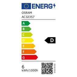 Osram Star átlátszó üveg búra/7W/806lm/2700K/E27 LED kisgömb izzó