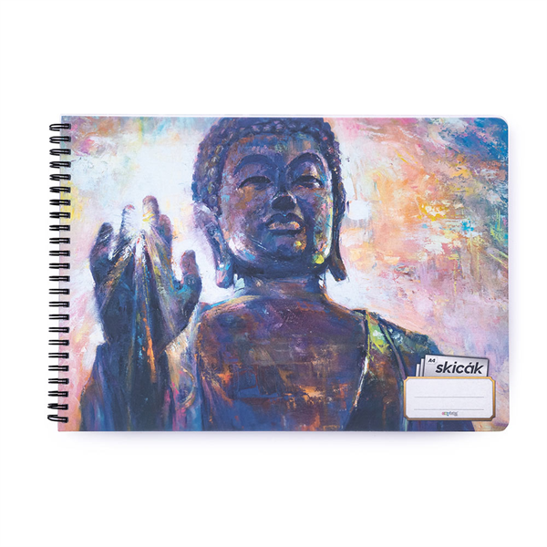 Oxybag Sketch Buddha 190 g A4 40 lapos rajz- és vázlattömb