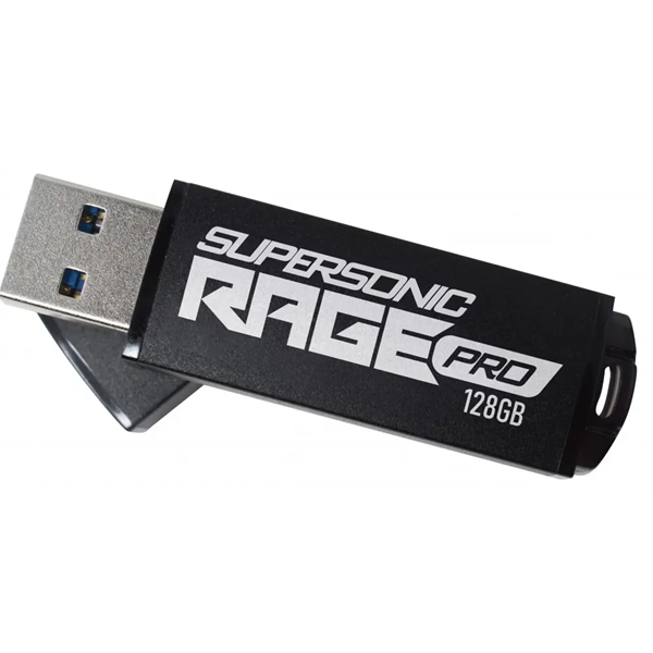 PATRIOT 128GB USB3.2 Supersonic Rage Pro fekete (PEF128GRGPB32U) Flash Drive