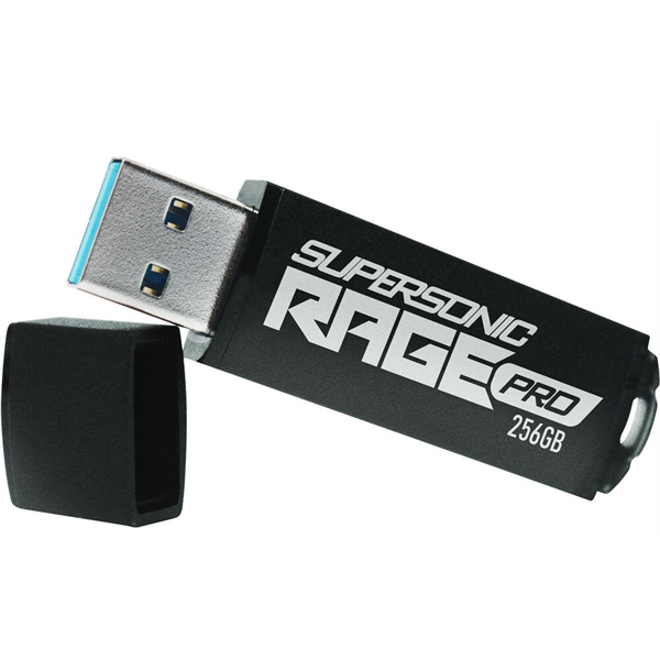 PATRIOT 256GB USB3.2 Supersonic Rage Pro fekete (PEF256GRGPB32U) Flash Drive