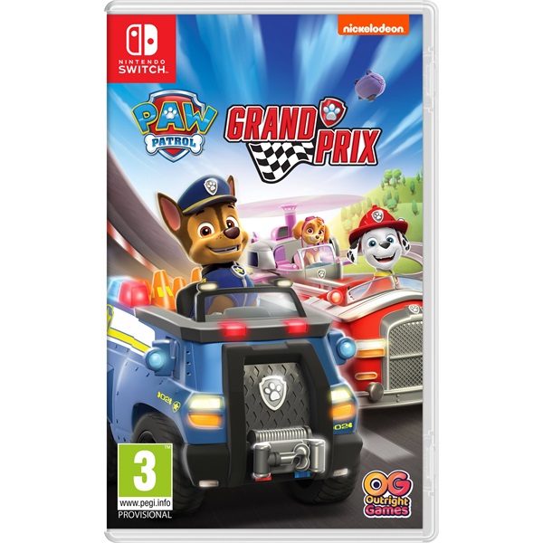 PAW Patrol: Grand Prix Nintendo Switch játékszoftver