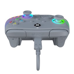 PDP 049-024-GE Afterglow WAVE Xbox Series X|S/ Xbox One/PC vezetékes szürke kontroller