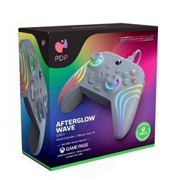 PDP 049-024-GE Afterglow WAVE Xbox Series X|S/ Xbox One/PC vezetékes szürke kontroller