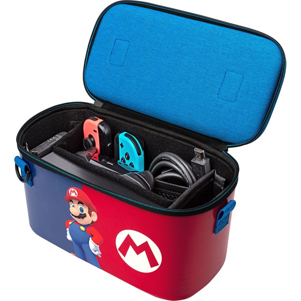 PDP 500-141-EU-C1MR Pull-N-Go Case Nintendo Switch Mario Edition utazótok