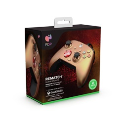 PDP 049-023-NBR Rematch Advanced Xbox Series X|S/Xbox One/PC Nubia Bronze vezetékes kontroller