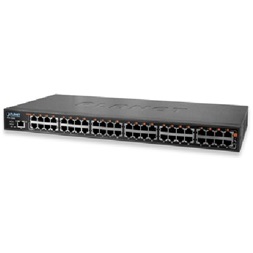 PLANET POE-2400G 24port GbE LAN 440W PoE+ injektor hub