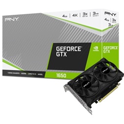 PNY GeForce GTX1650 nVidia 4GB GDDR6 128bit PCIe videokártya