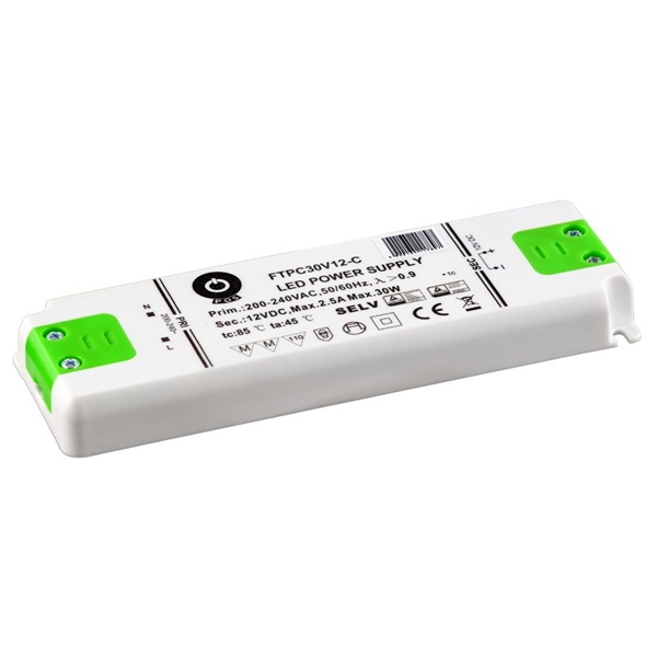 POS POWER FTPC30V12-C 12V/2.5A 30W IP20 LED tápegység