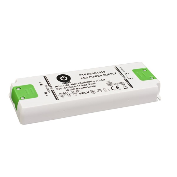 POS POWER FTPC60C1050 1050mA/28.5~57V 59,8W IP20 LED tápegység