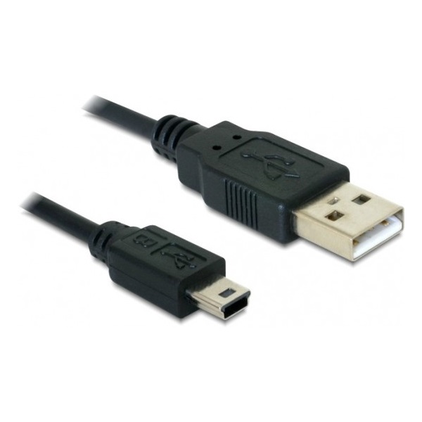 PRC USB A/B-5 USB 2.0 A - mini USB 2.0 B 5-pin 1,8m kábel