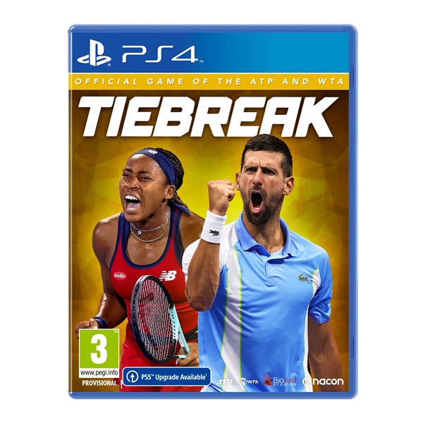 Tiebreak PS4 játékszoftver