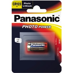 Panasonic CR123 3V lítium fotóelem 1db/csomag