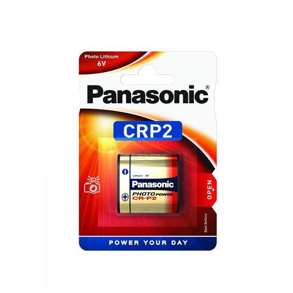 Panasonic CR-P2L/1BP lítium fotóelem (1 db / bliszter)