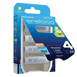 Panasonic Eneloop BK-3MCDE/4BE AA 2000mAh ceruza akku 4db/csomag