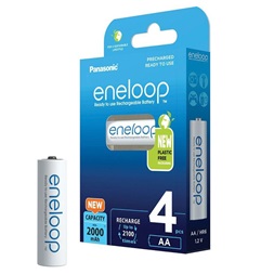 Panasonic Eneloop BK-3MCDE/4BE AA 2000mAh ceruza akku 4db/csomag