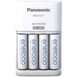 Panasonic Eneloop K-KJ17MCC40E AA 2000mAh akkutöltő +4xAA akku