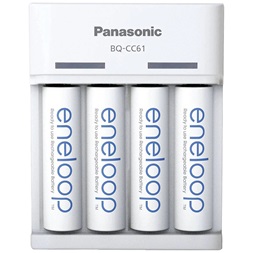 Panasonic Eneloop K-KJ61MCD40USB AA 2000mAh USB akkutöltő +4xAA akku