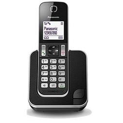 Panasonic KX-TGD310PDB DECT fekete vezetéknélküli telefon