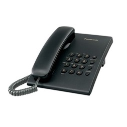 Panasonic KX-TS500HGB fekete vezetékes telefon