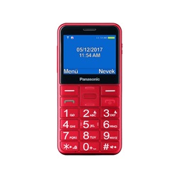 Panasonic KX-TU155EXRN 2,4" piros mobiltelefon