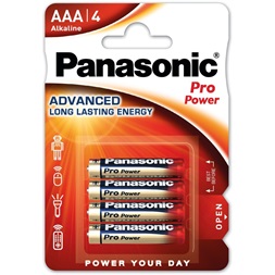 Panasonic LR03PPG/4BP 1,5V AAA/mikro tartós alkáli elem 4 db/csomag