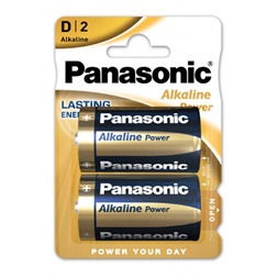 Panasonic LR20APB/2BP 1,5V D/góliát tartós alkáli elem 2 db/csomag