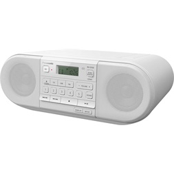 Panasonic RX-D550E-W Bluetooth fehér CD-s rádió