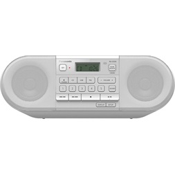 Panasonic RX-D550E-W Bluetooth fehér CD-s rádió