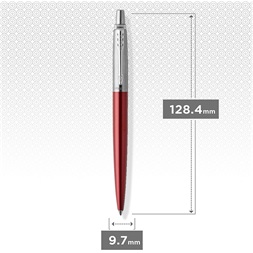 Parker Royal Jotter ezüst klipsz piros golyóstoll