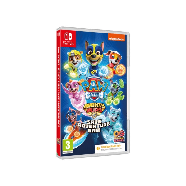 Paw Patrol: Mighty Pups Save Adventure Bay (Code in Box) Nintendo Switch játékszoftver