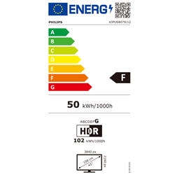 Philips 43" 43PUS8079 Ambilight Smart 4K UHD LED TV