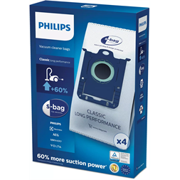 Philips FC8021/03 S-bag Long Performance 4 db szintetikus porzsák