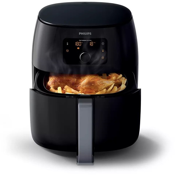 Philips HD9650/90 Airfryer XXL Premium fekete 7,2 L forrólevegős sütő