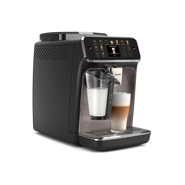 Philips Series 5500 LatteGo EP5549/70 fekete tejhabosítóval automata kávéfőző