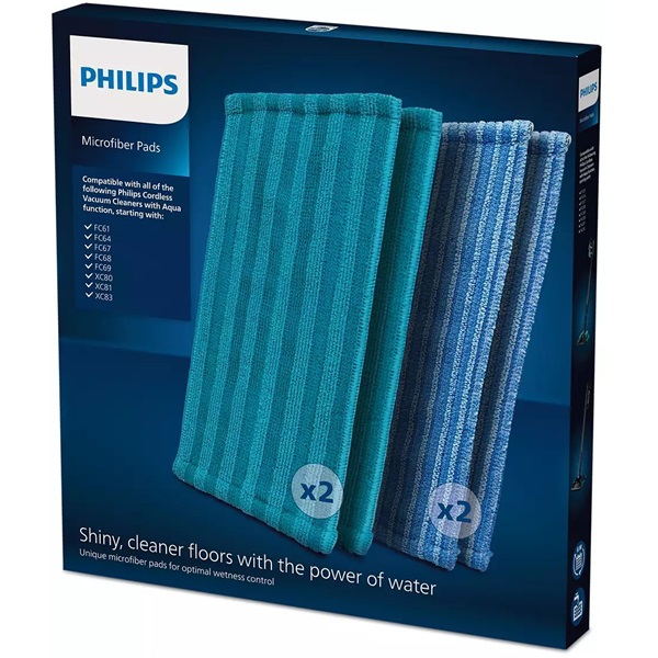 Philips XV1700/01 PowerPro, SpeedPro és Aqua Plus felmosóegységhez mikroszálas párna