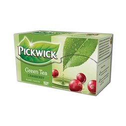 Pickwick vörösáfonyás 2g/filter 20db/doboz zöld tea