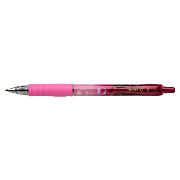 Pilot Bubble G2 2025 0,7 mm pink rollerirón kék tintával