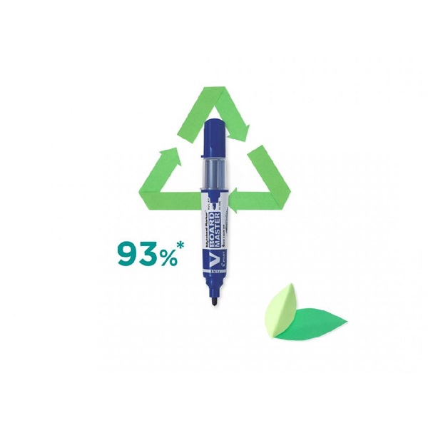 Pilot BeGreen V-Board Master 12 db/csomag kék táblamarker betét