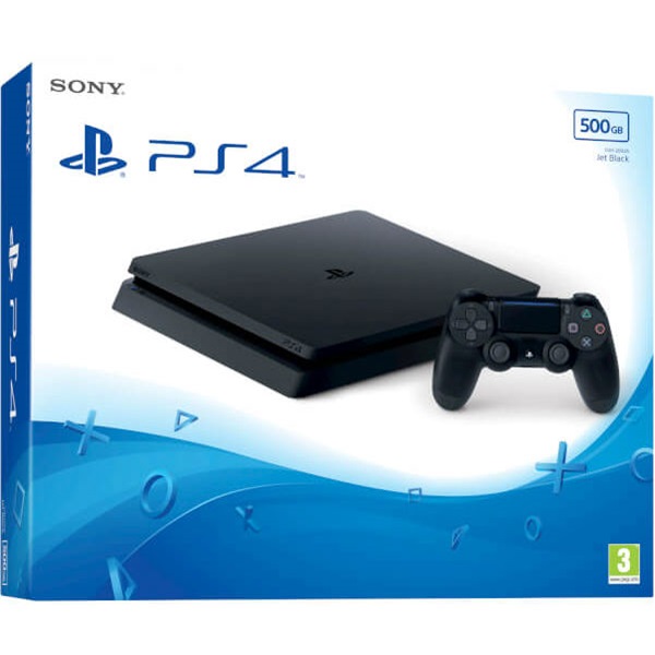 PlayStation 4 Slim 500GB fekete konzol