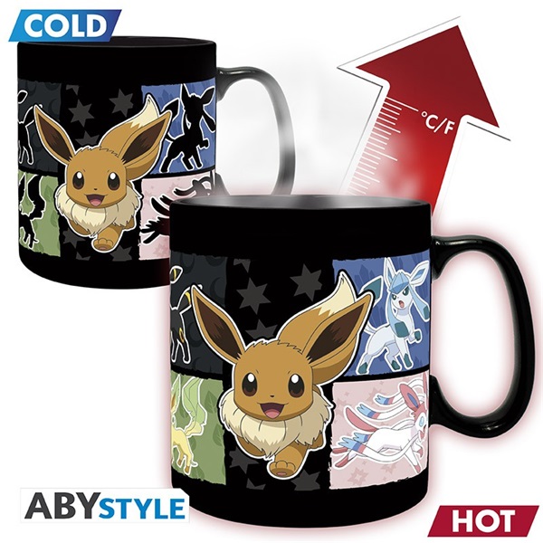 Pokémon "Eevee" 460ml hőre változó bögre