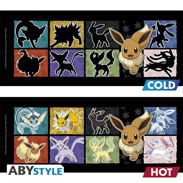 Pokémon "Eevee" 460ml hőre változó bögre