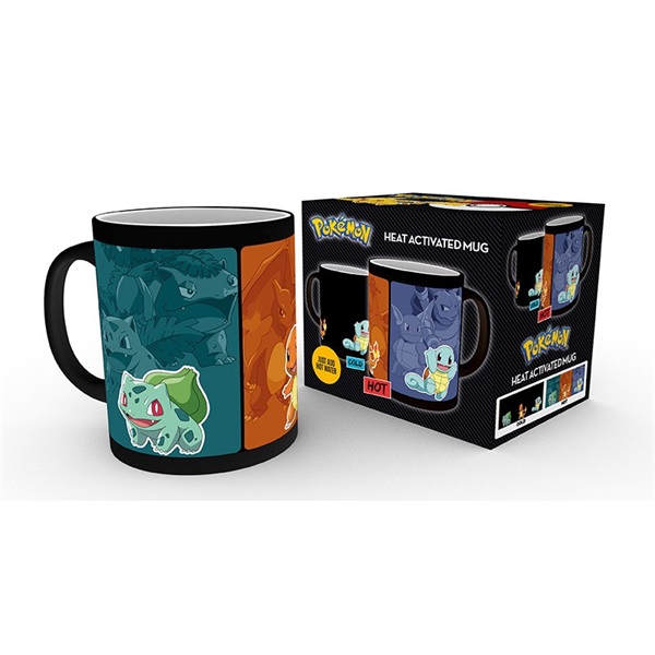 Pokémon "Evolve" 320ml hőre változó bögre