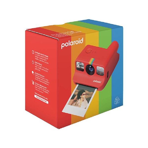 Polaroid GO gen2 analog instant piros fényképezőgép