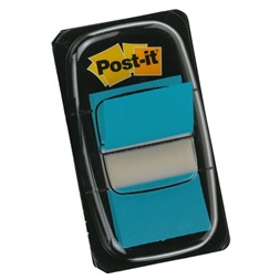 Post-it 680-23 25x43mm öntapadós 50db élénk kék jelölőcímke